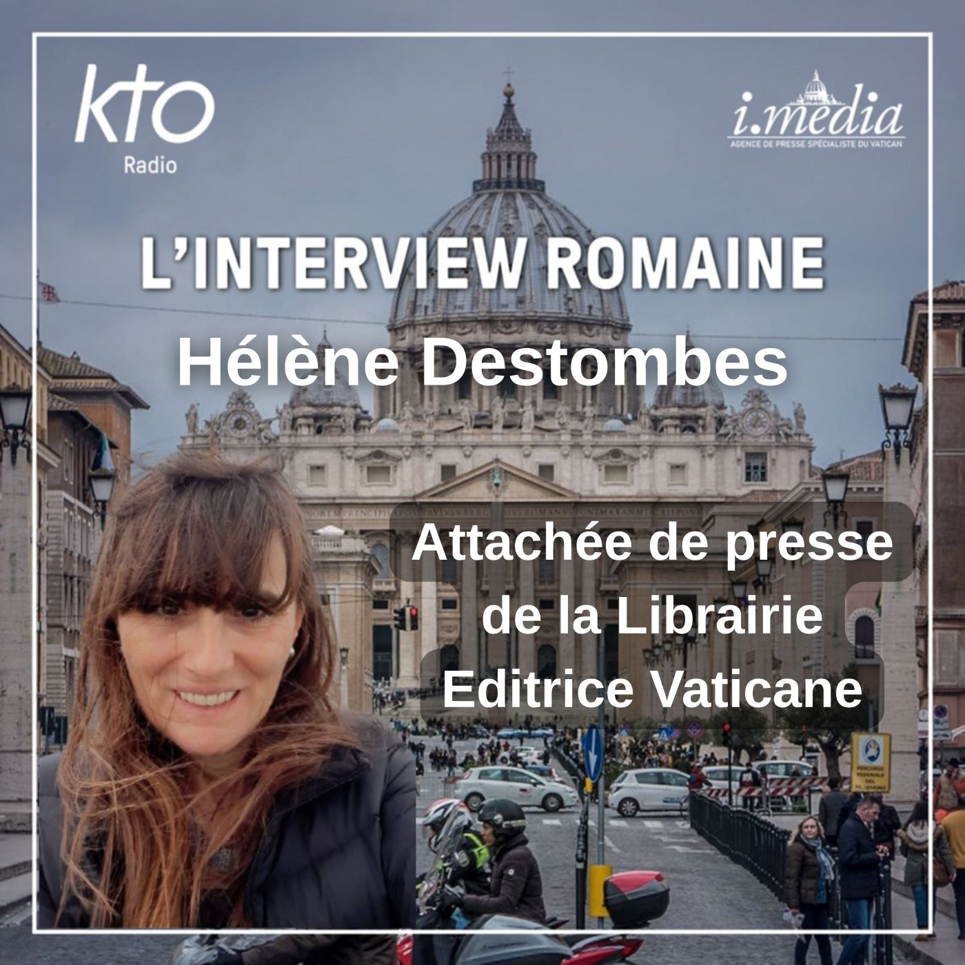 Hélène Destombes, attachée de presse de la Librairie Editrice Vaticane episode artwork