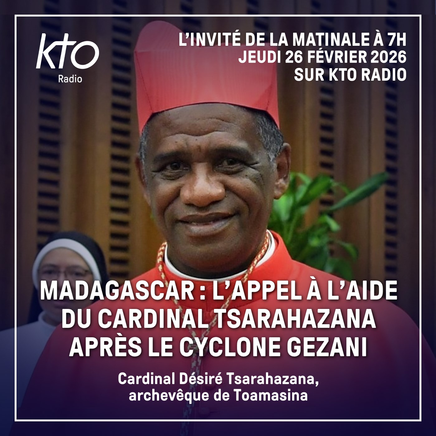 Madagascar : l’appel à l’aide du cardinal Tsarahazana après le cyclone Gezani episode artwork