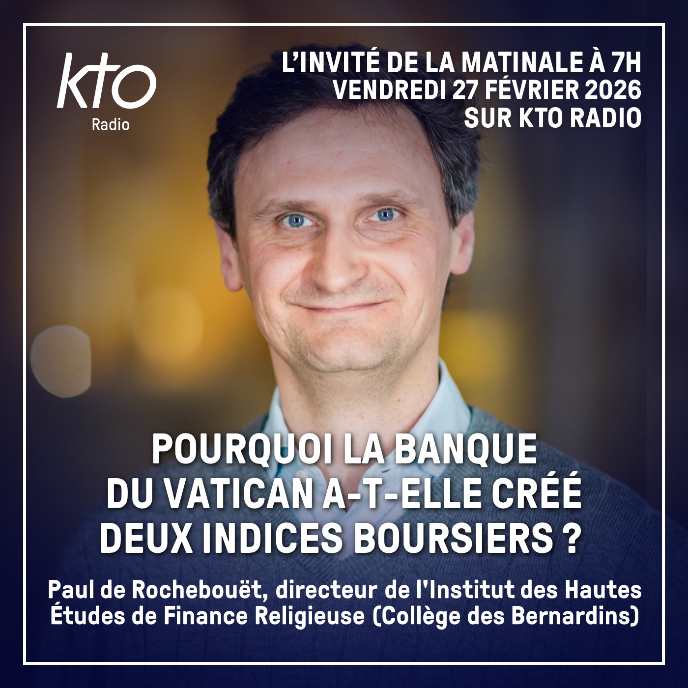 Finance éthique : pourquoi la banque du Vatican a-t-elle créé deux indices boursiers ? episode artwork