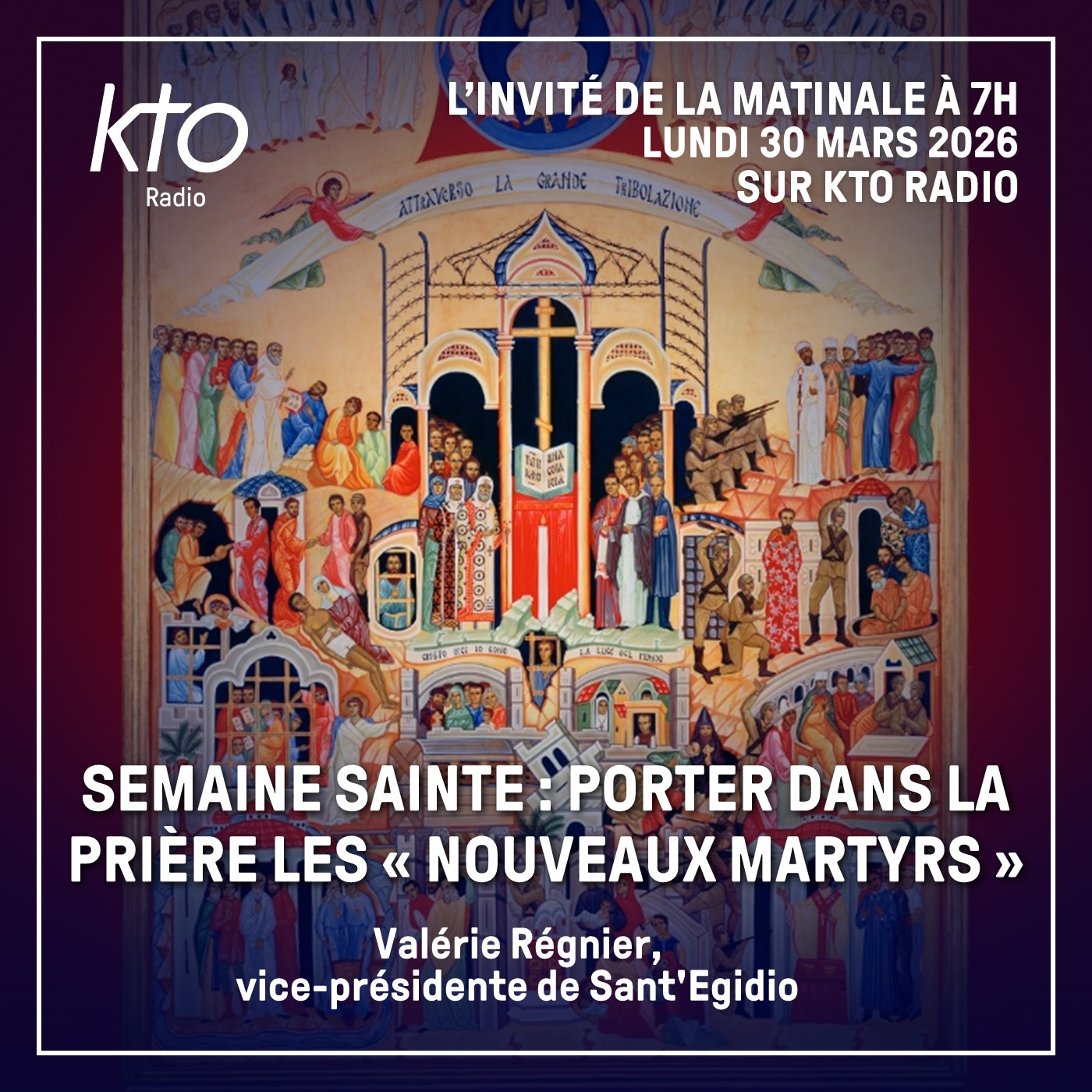 Semaine sainte : porter dans la prière les « nouveaux martyrs » episode artwork