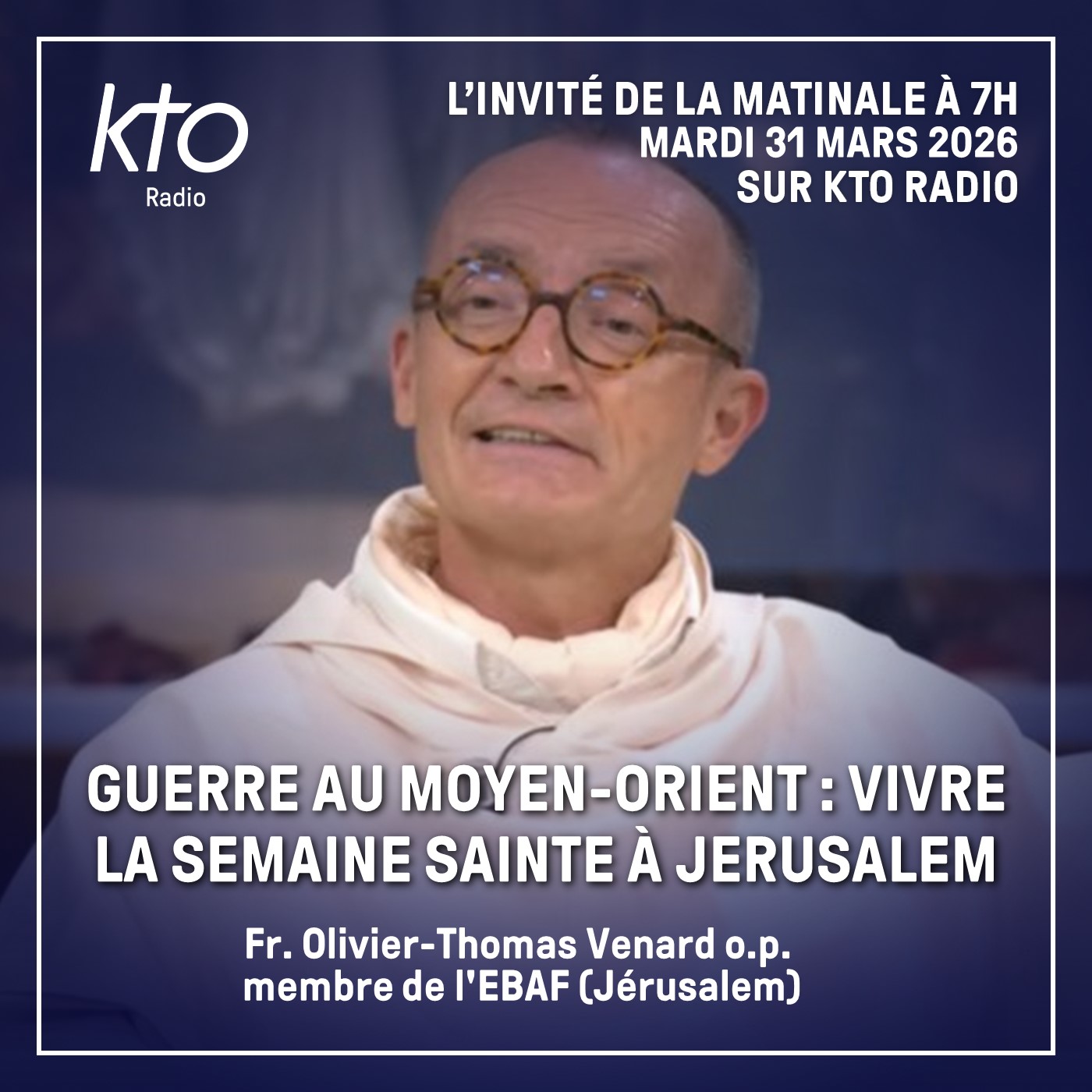 Guerre au Moyen-Orient : vivre la Semaine sainte à Jérusalem episode artwork