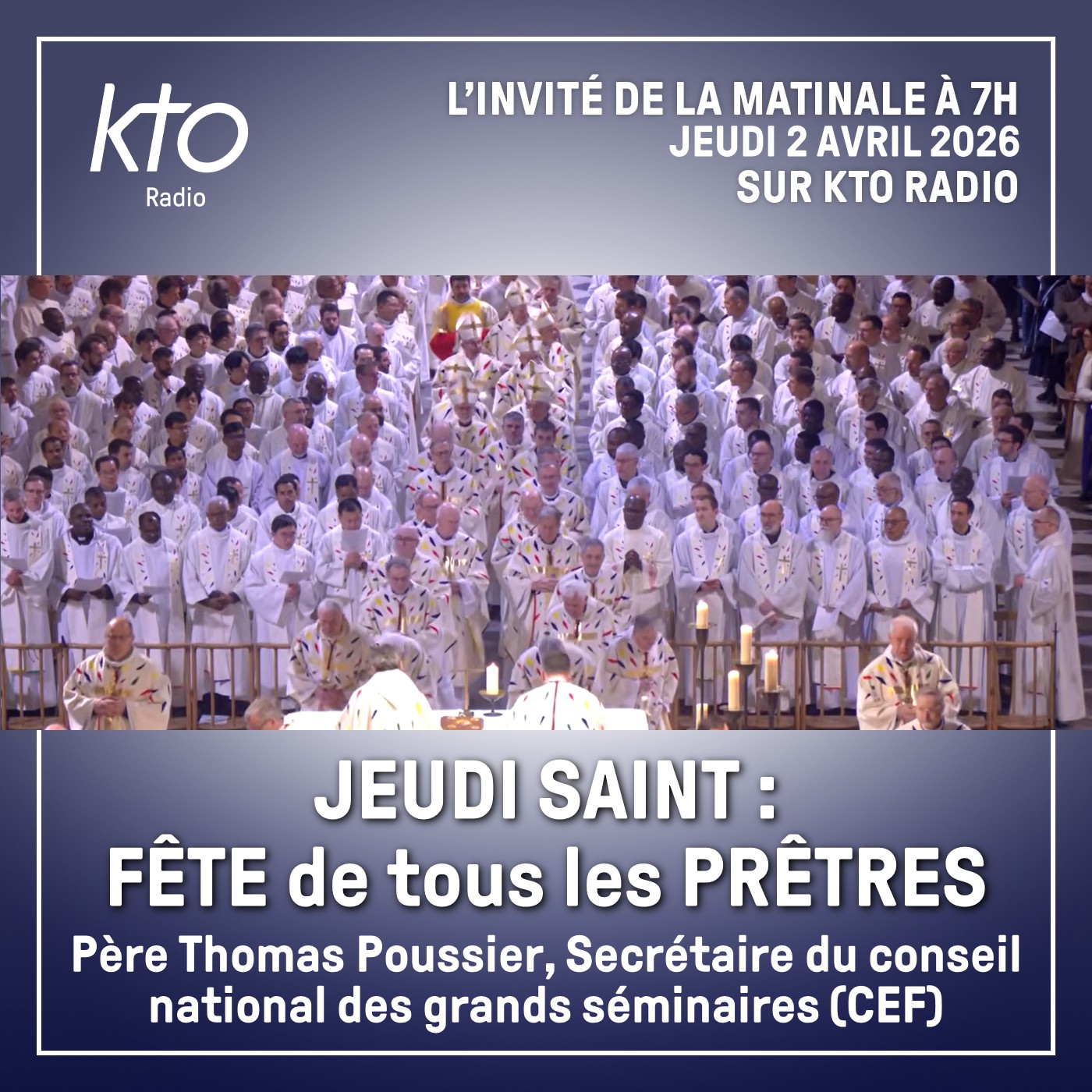 Jeudi Saint : fête de tous les prêtres episode artwork