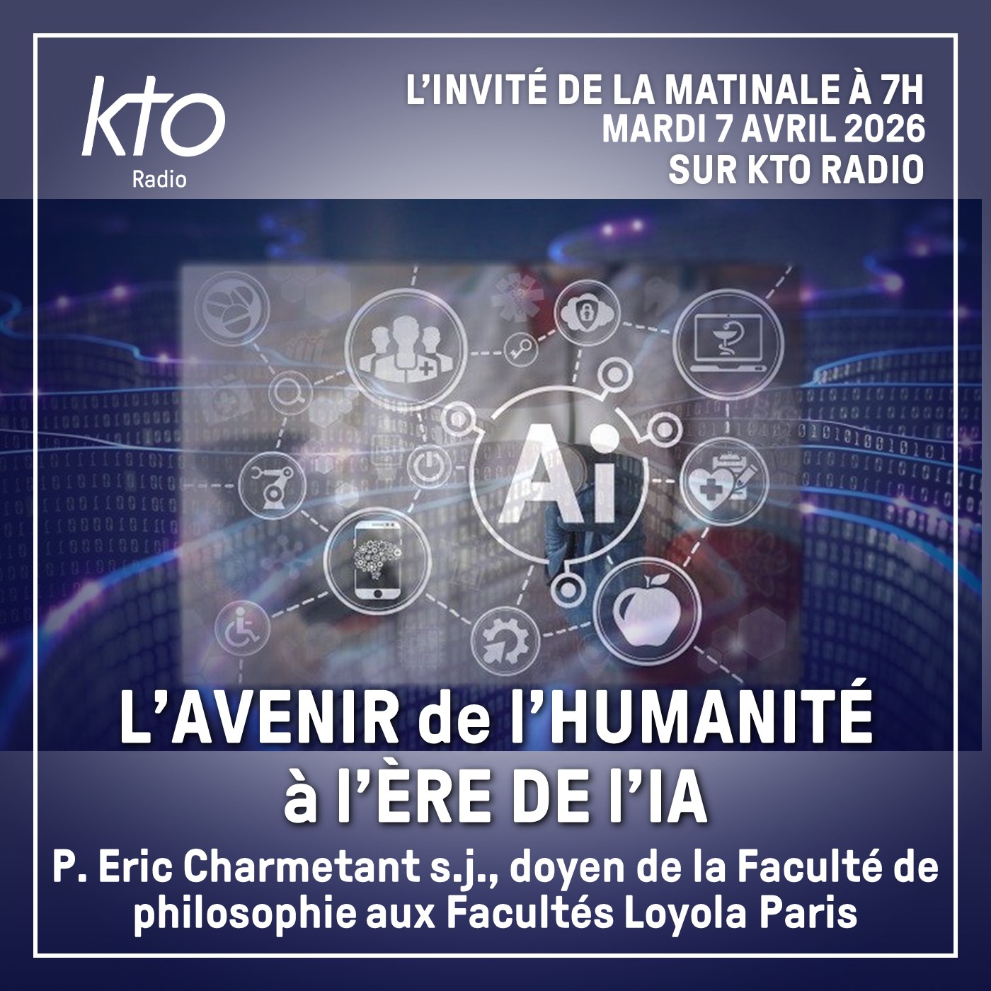 L’avenir de l’humanité à l’ère de l’IA episode artwork