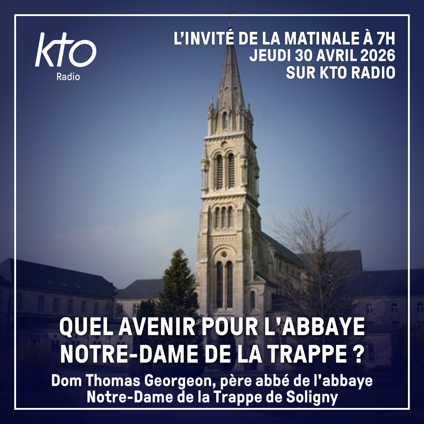 Quel avenir pour l’abbaye Notre-Dame de la Trappe ? episode artwork
