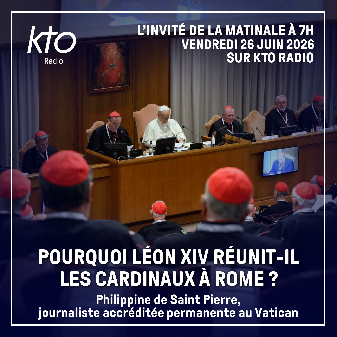 Pourquoi Léon XIV réunit-il les cardinaux à Rome ? episode artwork