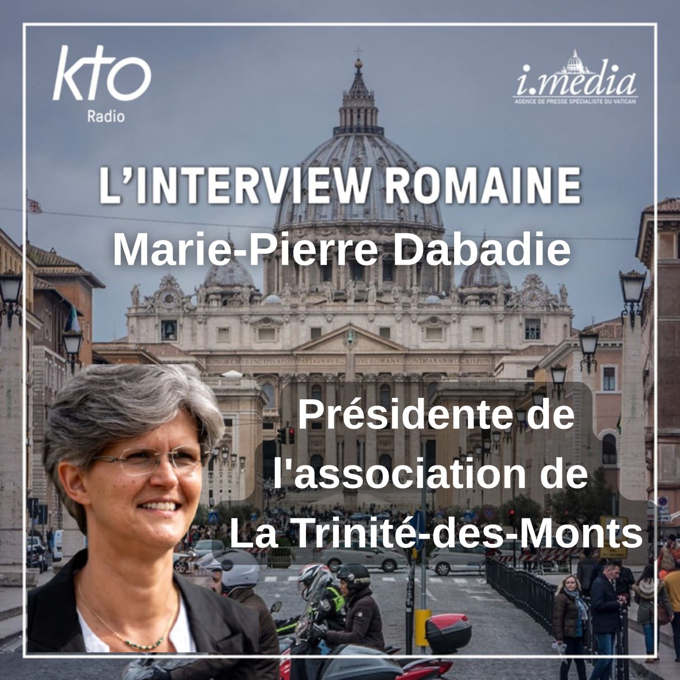 À Rome, l’accueil des pèlerins à La Trinité-des-Monts avec Marie-Pierre Dabadie episode artwork